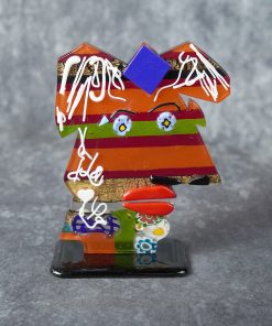 Abstract Pop Art Picasso in Murano glass | sculpture