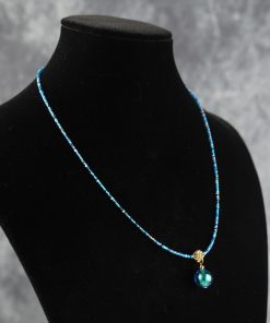 Necklace with pearls in Murano glass | Jewellery