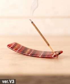 Luxury Multicolor Murano Glass Incense Burner – Handcrafted Venetian Arc Stick Holder - Image 4