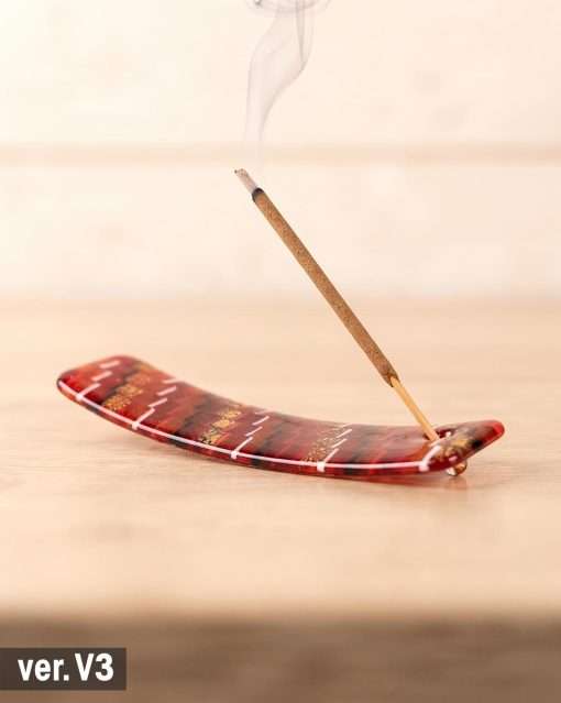 Luxury Multicolor Murano Glass Incense Burner – Handcrafted Venetian Arc Stick Holder - Image 4