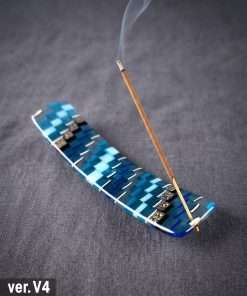 Luxury Multicolor Murano Glass Incense Burner – Handcrafted Venetian Arc Stick Holder - Image 5