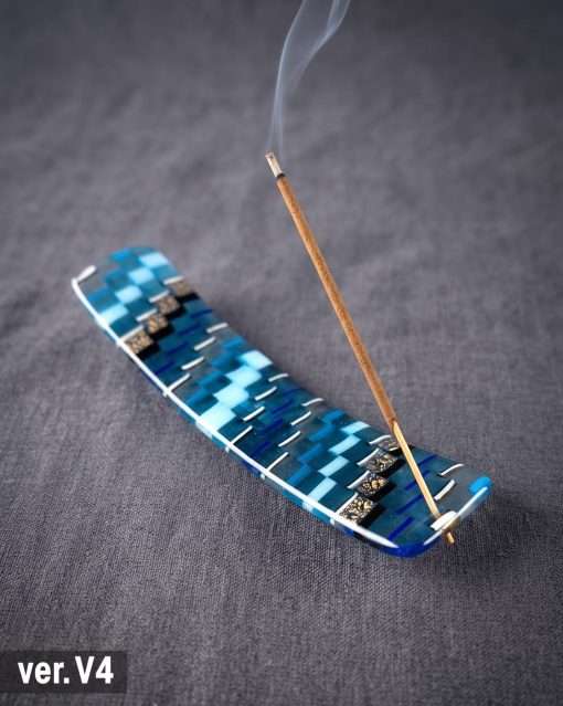 Luxury Multicolor Murano Glass Incense Burner – Handcrafted Venetian Arc Stick Holder - Image 5